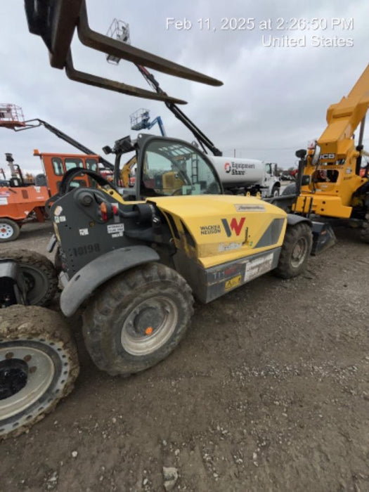 2018 Wacker Neuson TH627 Wacker Neuson TH627 Telehandler w/Canopy, Solid Tires, 48" Carriage and Forks