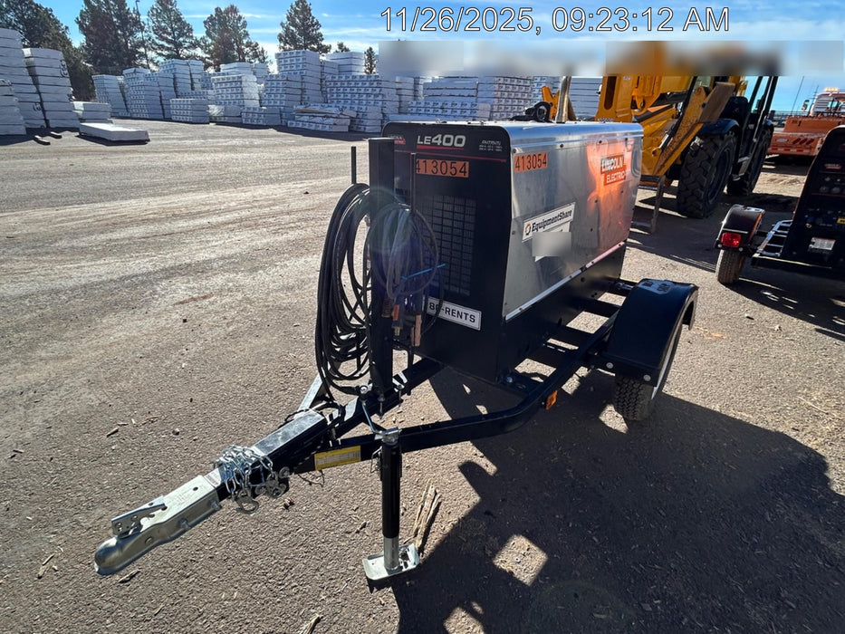 2024 Lincoln Electric LE400 Kubota V1505, Trlr, Cable Rack, Light Kit, ES Decals, T3