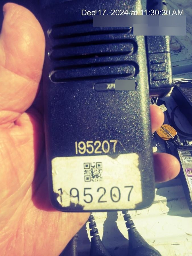 2021 MOTOROLA XPR3300E