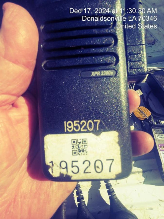 2021 MOTOROLA XPR3300E