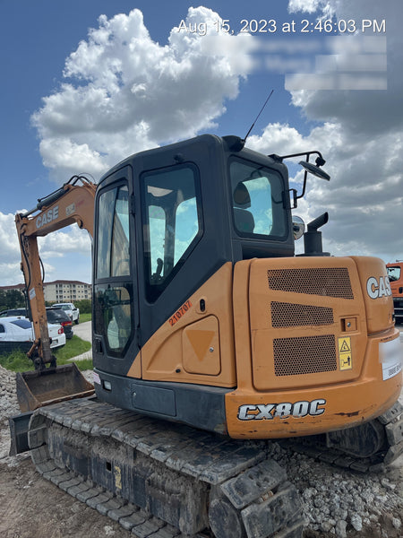 2018 CASE CX80C