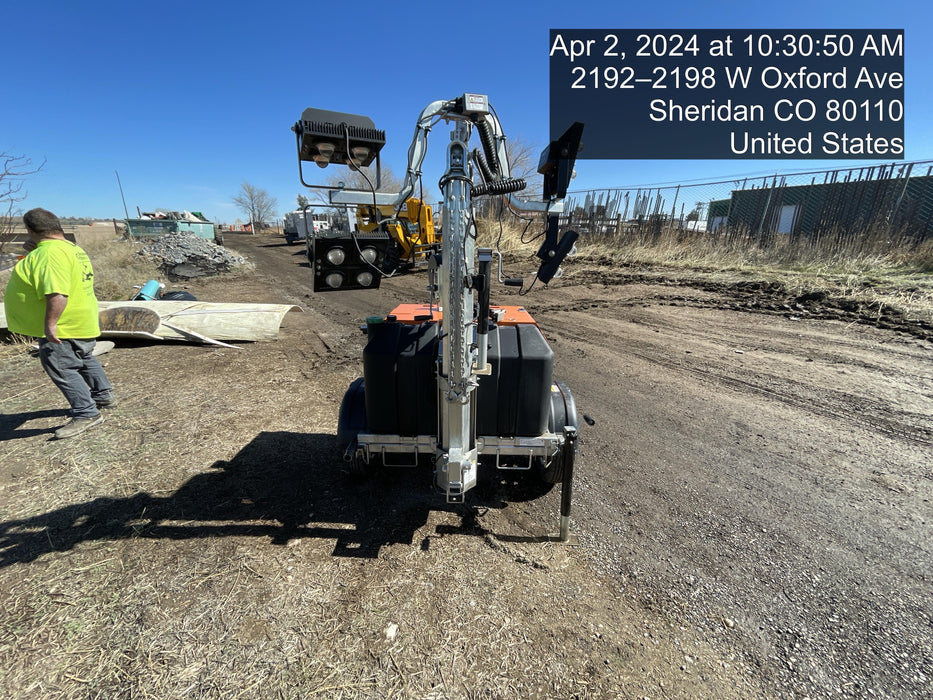 2023 Wanco WLTT-4MM4K Diesel, Deep Sea Controller, Shore Power Plug, Auto Start, (4) 350W LED Floodlights, 4kW Generator, 60 Gal Fuel Tank, 2" Ball, T3