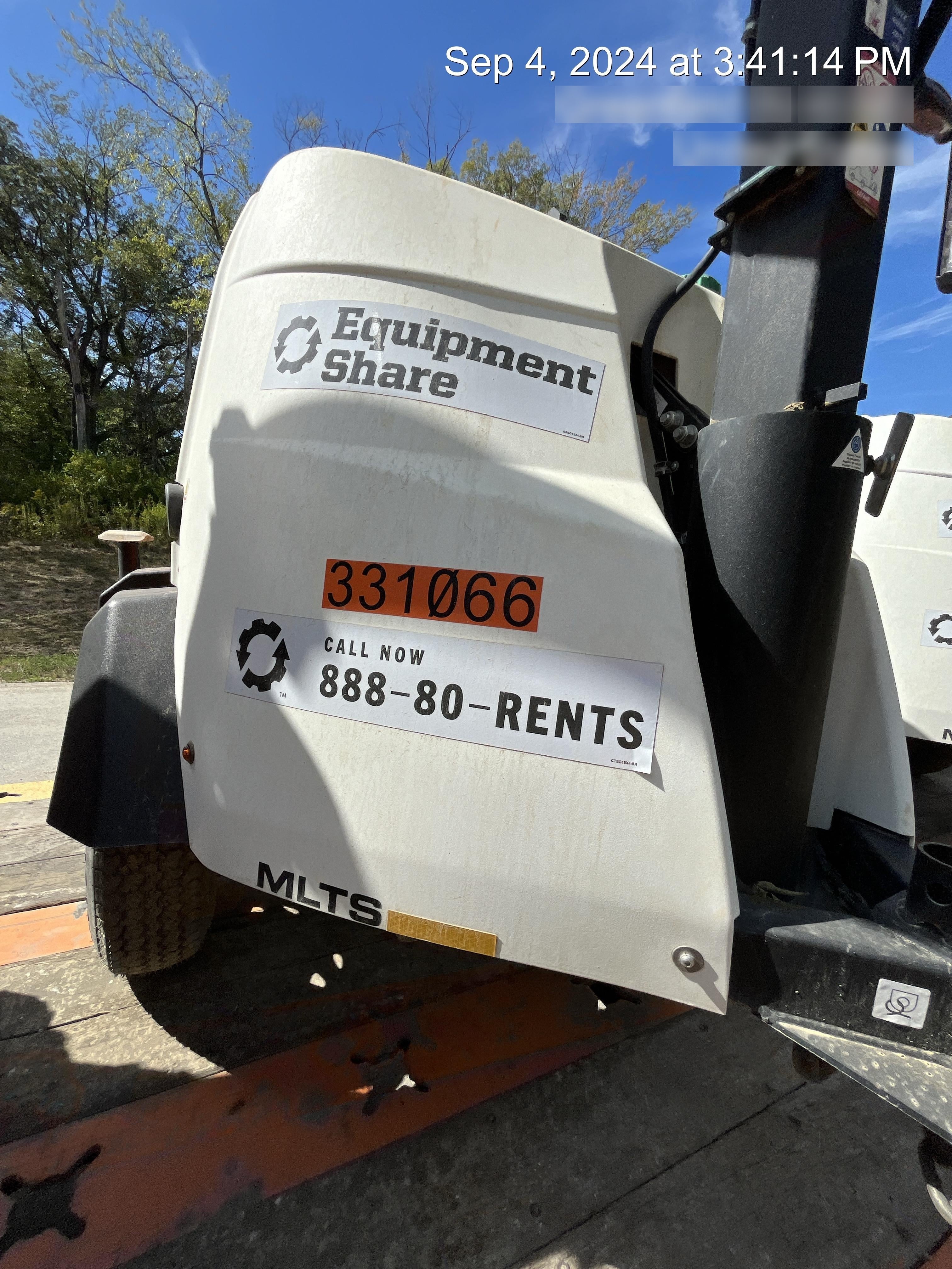 2023 Generac MLT2 Diesel, Flex Switch 120V Input, Powerzone Controller, (4) 320W LED Lights, 4kW Generator, 39.9 Gal Fuel Tank, 2" Ball, T3