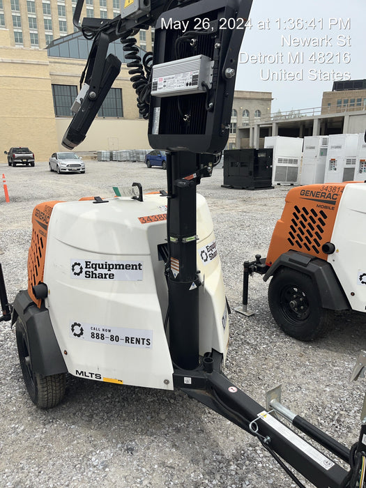 2023 Generac MLT2 Diesel, Flex Switch 120V Input, Powerzone Controller, (4) 320W LED Lights, 4kW Generator, 39.9 Gal Fuel Tank, 2" Ball, T3