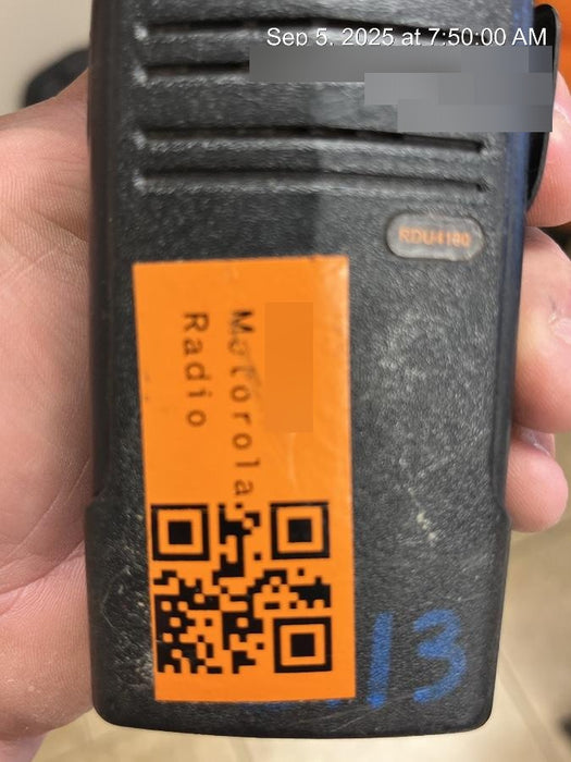 2020 MOTOROLA RDU4100