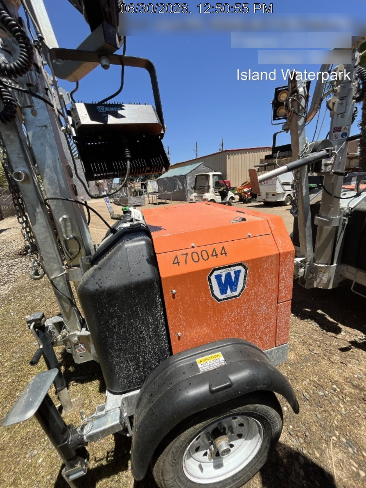 2024 Wanco WLTT-4MM4K Diesel, Deep Sea Controller, Shore Power Plug, Auto Start, (4) 350W LED Floodlights, 4kW Generator, 60 Gal Fuel Tank, 2" Ball, T3