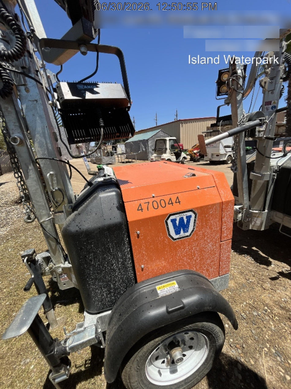 2024 Wanco WLTT-4MM4K Diesel, Deep Sea Controller, Shore Power Plug, Auto Start, (4) 350W LED Floodlights, 4kW Generator, 60 Gal Fuel Tank, 2" Ball, T3