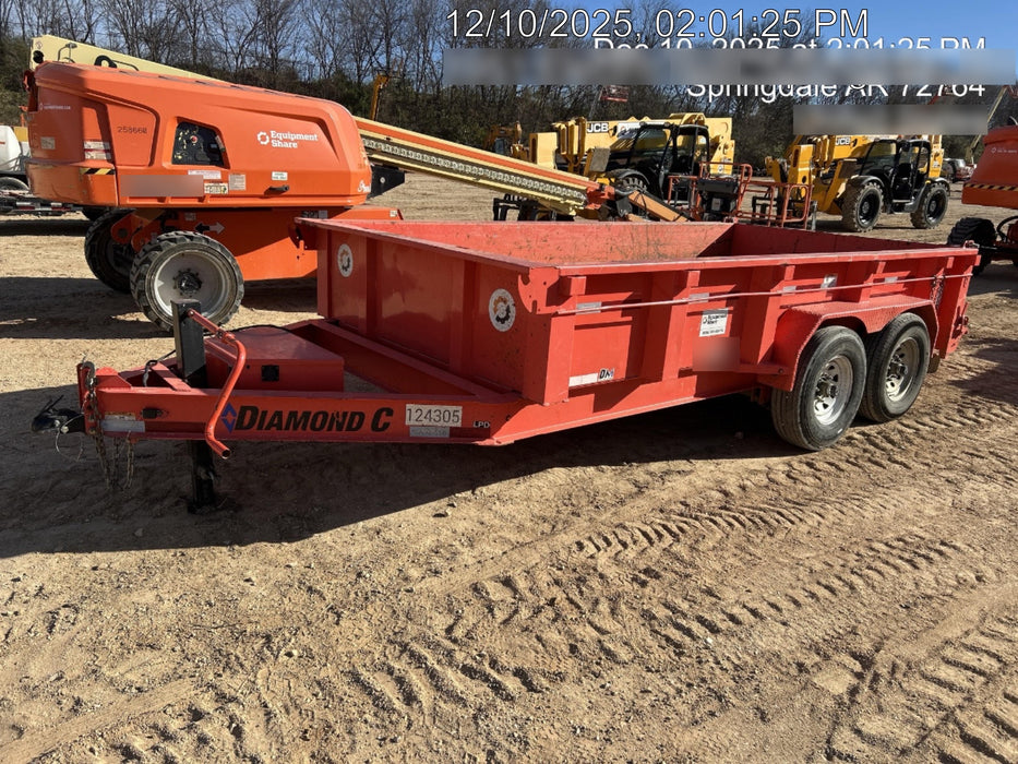 2020 DIAMOND C TRAILERS LPD-14