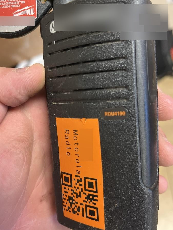 2020 MOTOROLA RDU4100