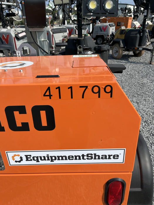 2024 Wanco WLTT-4MM4K Diesel, Deep Sea Controller, Shore Power Plug, Auto Start, (4) 350W LED Floodlights, 4kW Generator, 60 Gal Fuel Tank, 2" Ball, T3