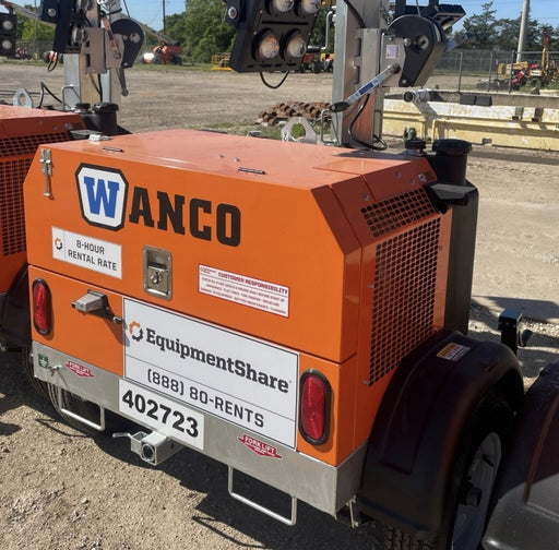 2024 Wanco WLTT-4MM4K Diesel, Deep Sea Controller, Shore Power Plug, Auto Start, (4) 350W LED Floodlights, 4kW Generator, 60 Gal Fuel Tank, 2" Ball, T3