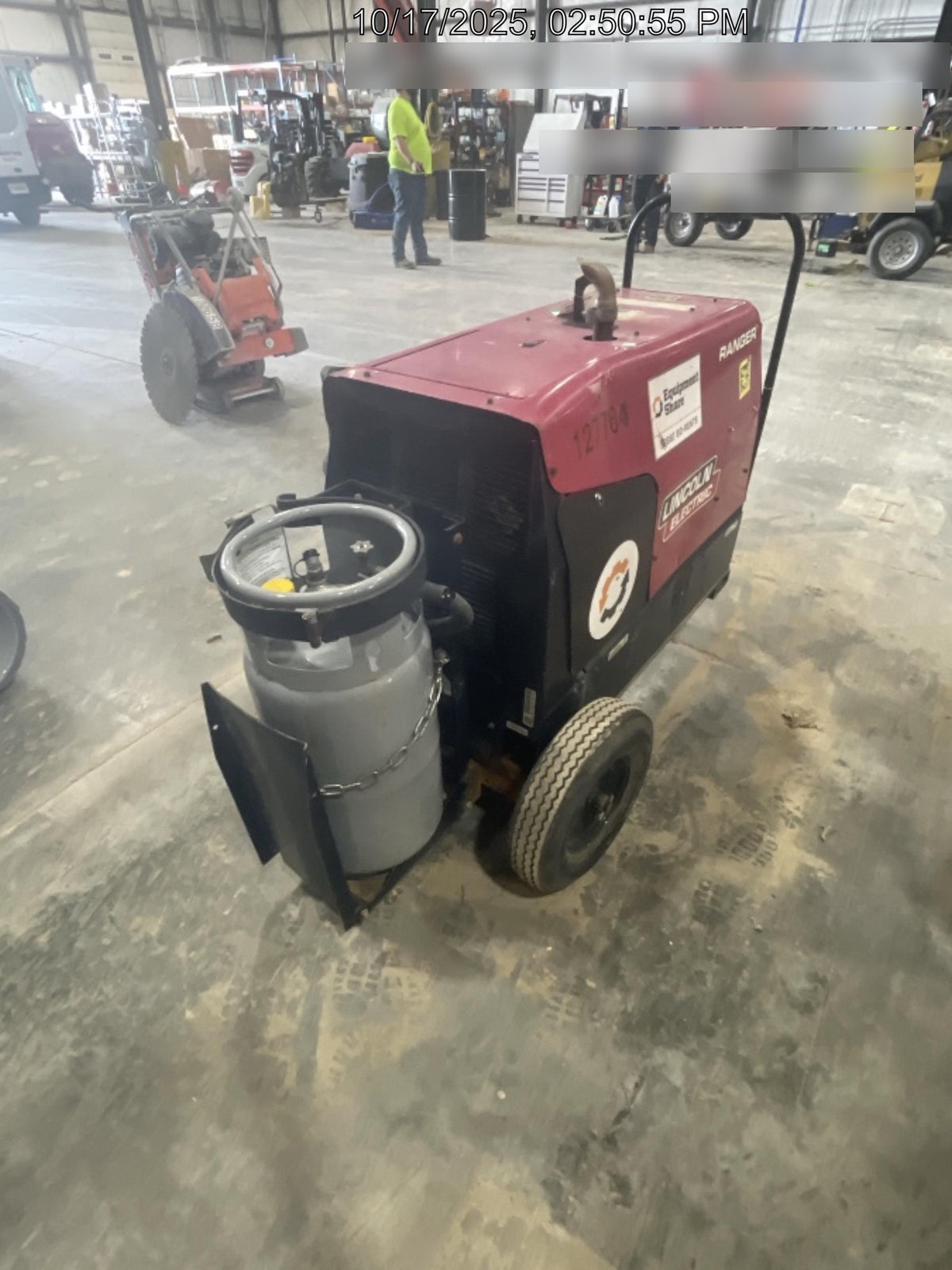 2021 Lincoln Electric Ranger 305 LPG K3430-1, Ranger 305 LPG, Undercarriage, Tank Holder & Strap, 10kw AC Gen, 25hp Kohler LPG Eng