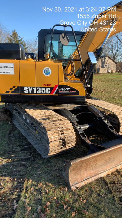 2020 SANY SY135C