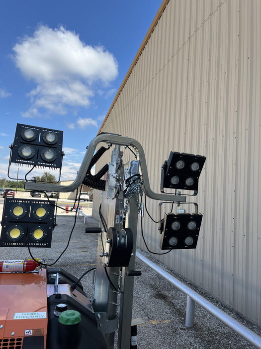 2024 Wanco WLTT-4MM4K Diesel, Deep Sea Controller, Shore Power Plug, Auto Start, (4) 350W LED Floodlights, 4kW Generator, 60 Gal Fuel Tank, 2" Ball, T3