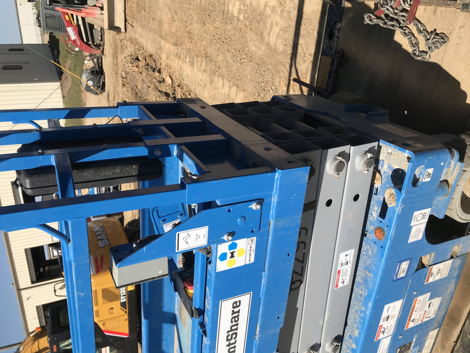 2020 Genie GS-1930 Solid Non Marking Tires, Beacon, Folding rails with half height swing gate