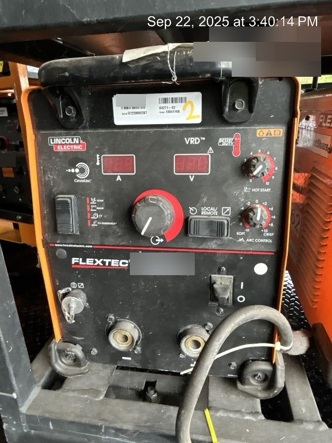 2022 LINCOLN ELECTRIC FLEXTEC 350X