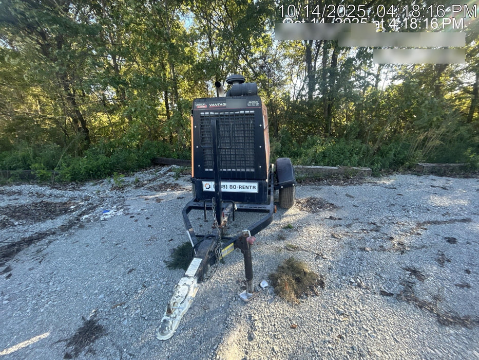 2021 Lincoln Electric Vantage 549X Ready Pak 3, ORANGE (includes trailer, cable rack, fender light kit)
