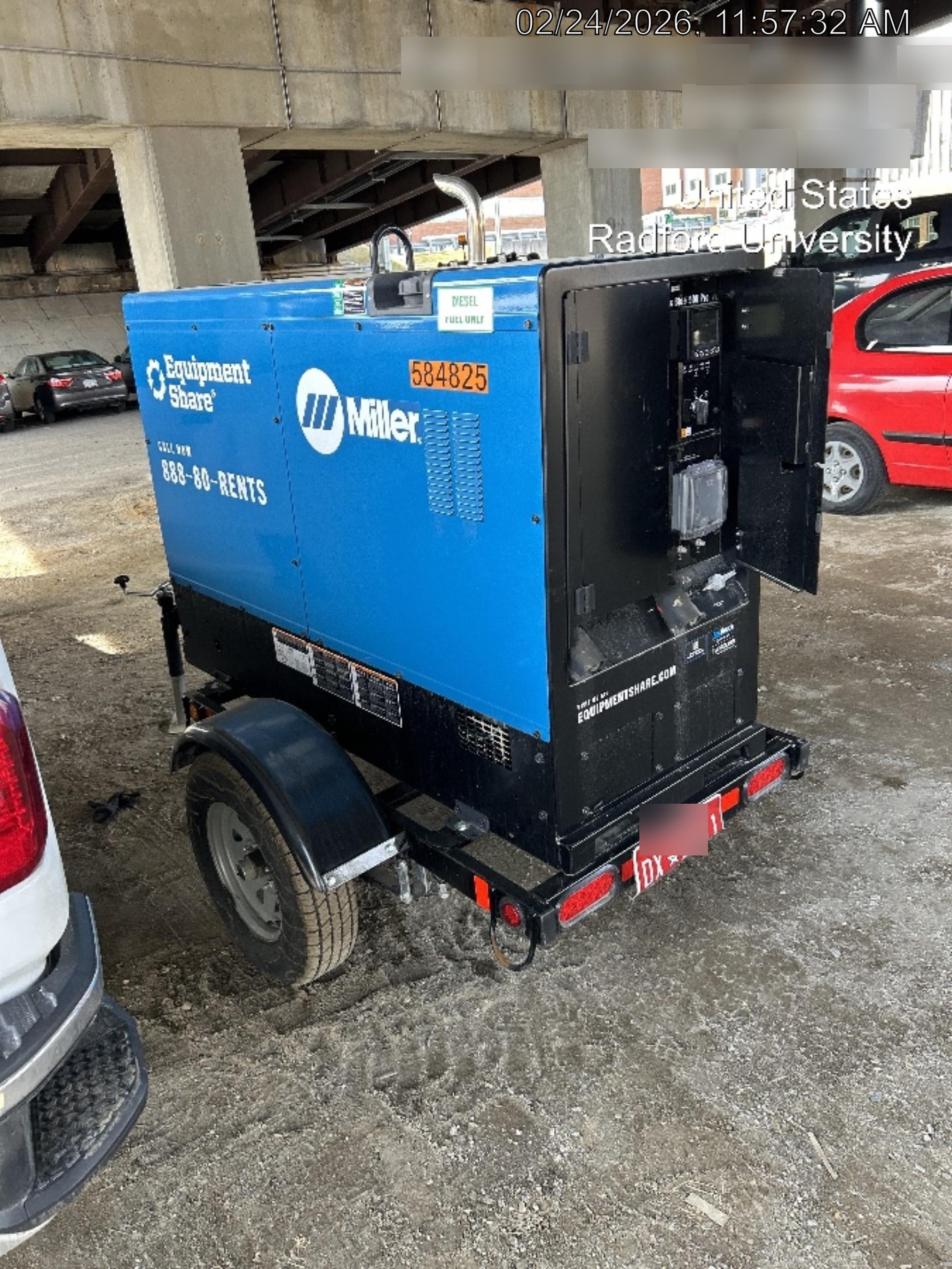 2025 MILLER ELECTRIC BIG BLUE 500