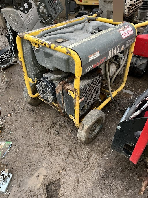 2018 Wacker Neuson GP6600A Wacker Neuson GP6600A Generator w/Wheel Kit