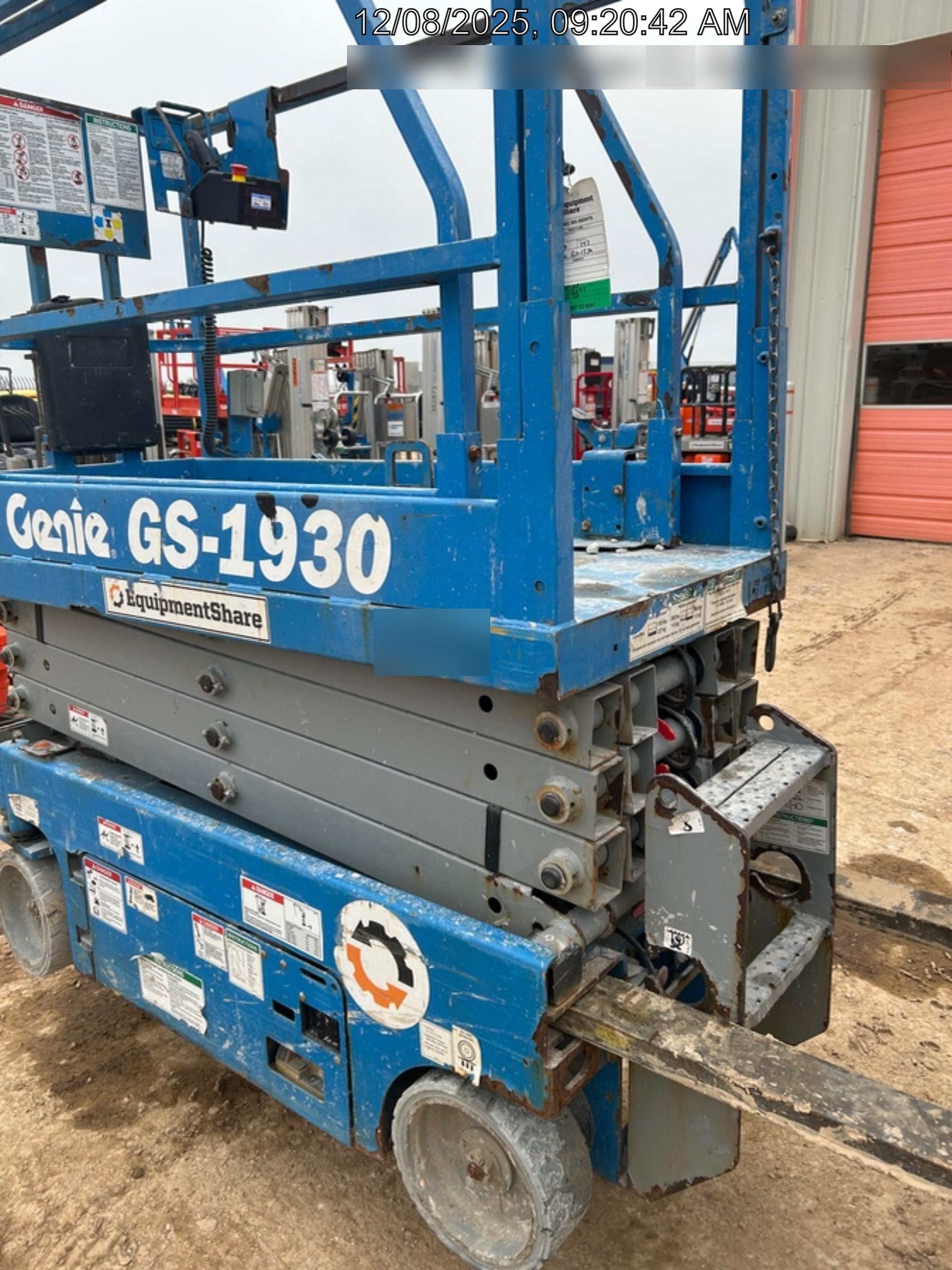 2018 Genie GS-1930 Genie GS-1930 w/Fixed Rail, Chain Entry
