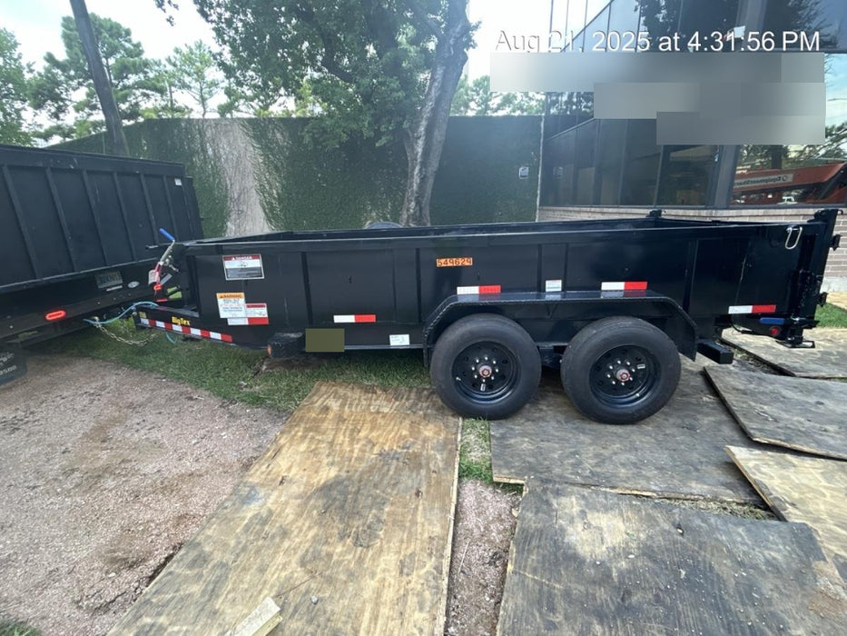 2025 BIG TEX TRAILER 16LP-14BK6SIRPD
