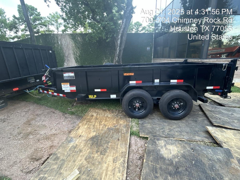 2025 BIG TEX TRAILER 16LP-14BK6SIRPD