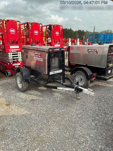 2024 Lincoln Electric LE400 Kubota V1505, Trlr, Cable Rack, Light Kit, ES Decals, T3