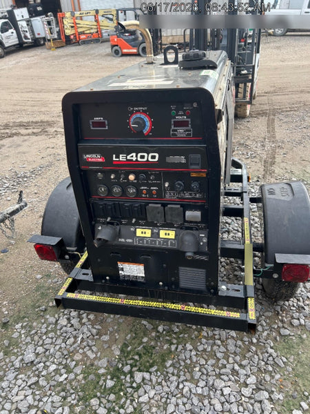 2024 Lincoln Electric LE400 Kubota V1505, Trlr, Cable Rack, Light Kit, ES Decals, T3