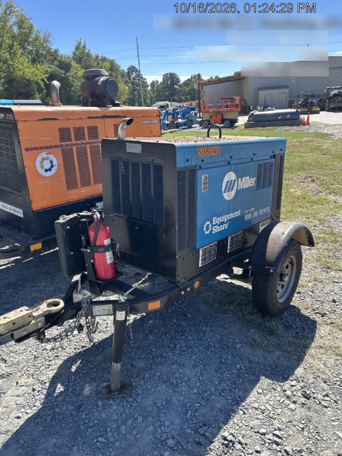2025 MILLER ELECTRIC BIG BLUE 400