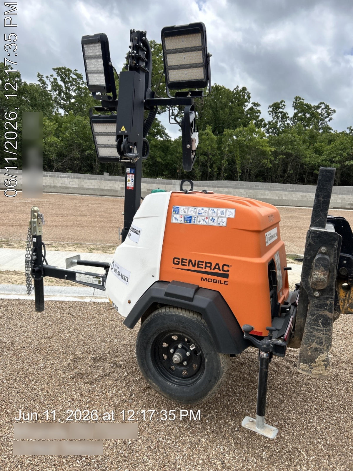 2023 Generac MLT2 Diesel, Flex Switch 120V Input, Powerzone Controller, (4) 320W LED Lights, 4kW Generator, 39.9 Gal Fuel Tank, 2" Ball, T3