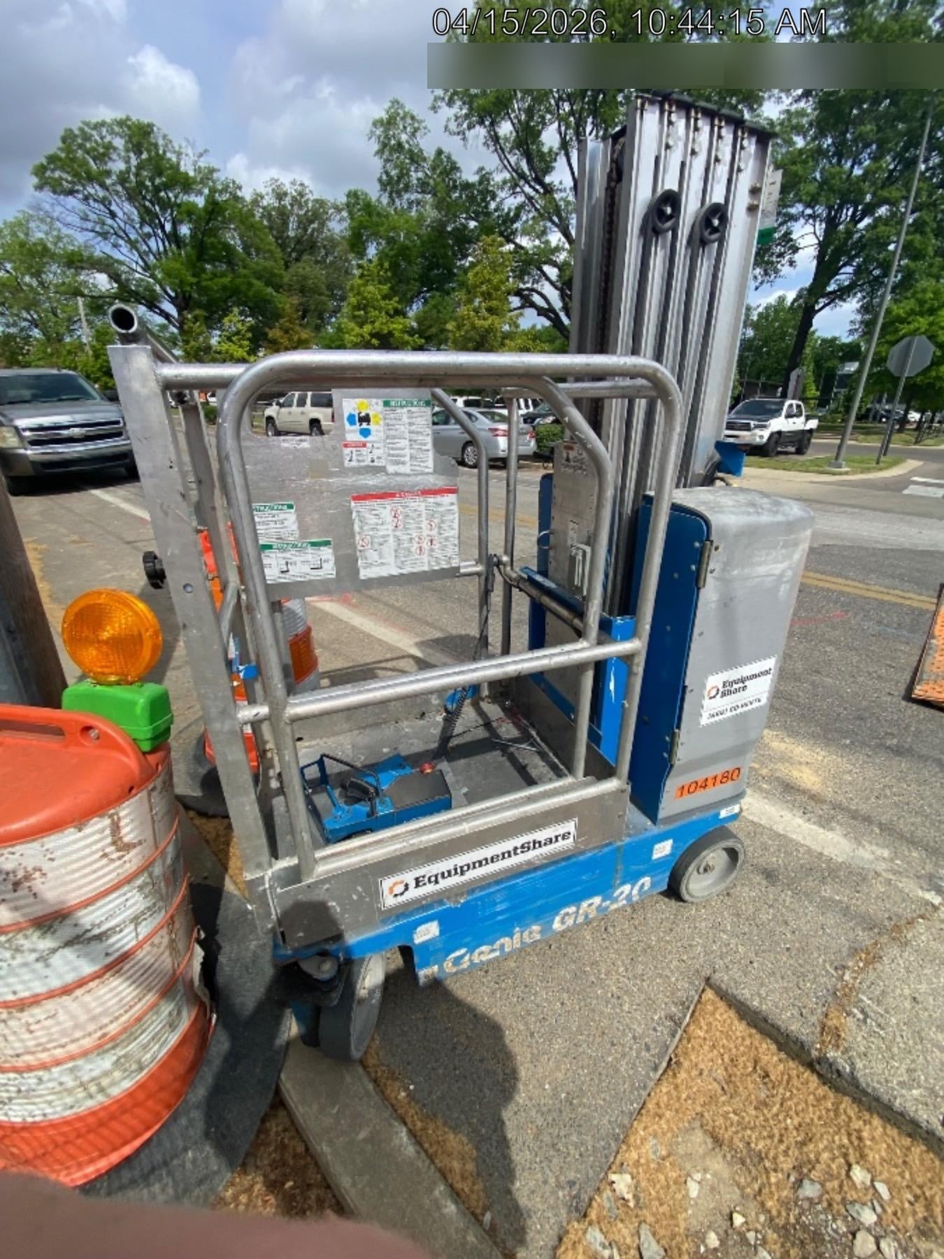 2020 GENIE GR-20