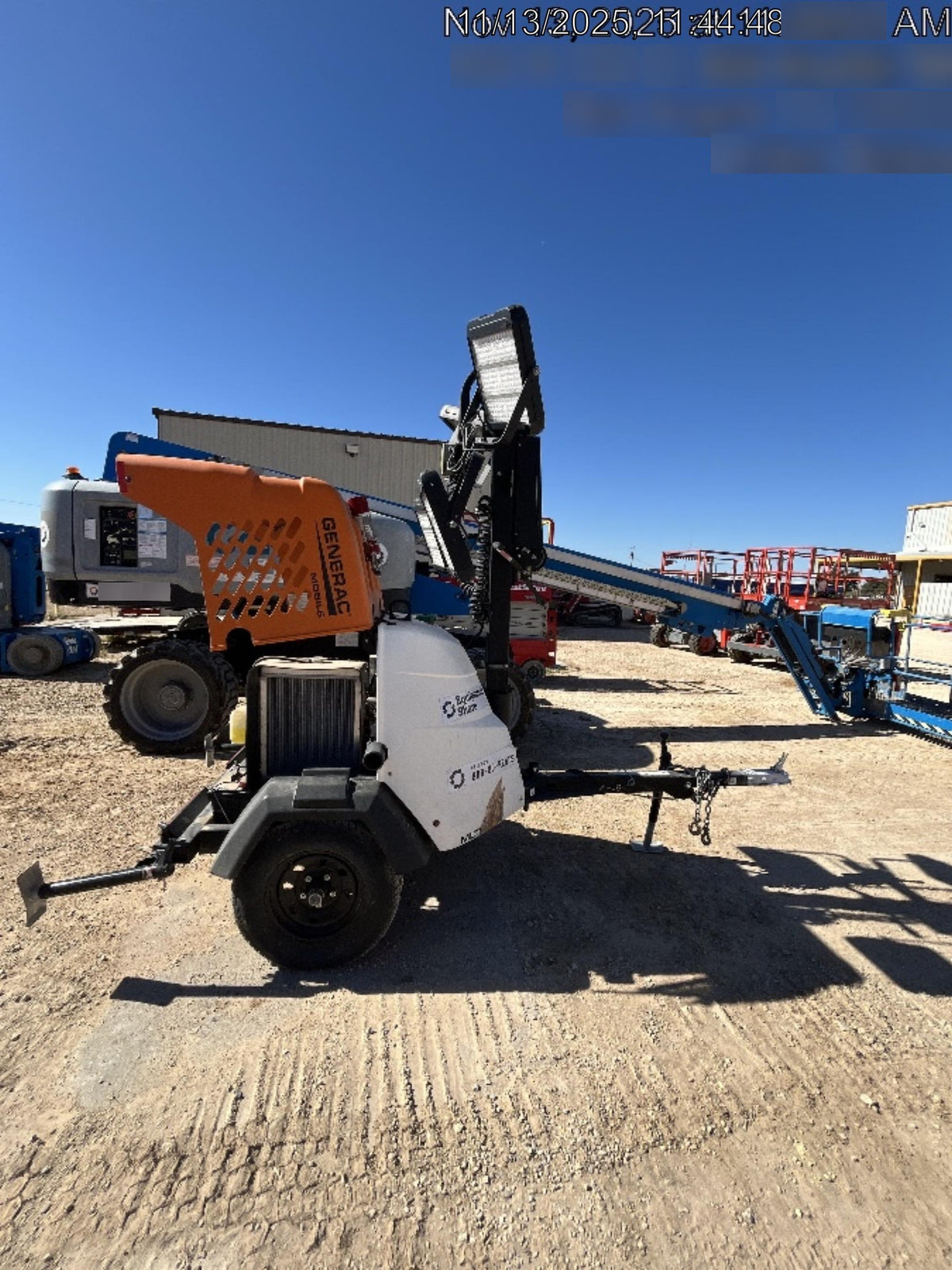 2024 Generac MLT2 Diesel, Flex Switch 120V Input, Powerzone Controller, 
(4) 320W LED Lights, 4kW Generator, 39.9 Gal Fuel Tank, 2" Ball, T3