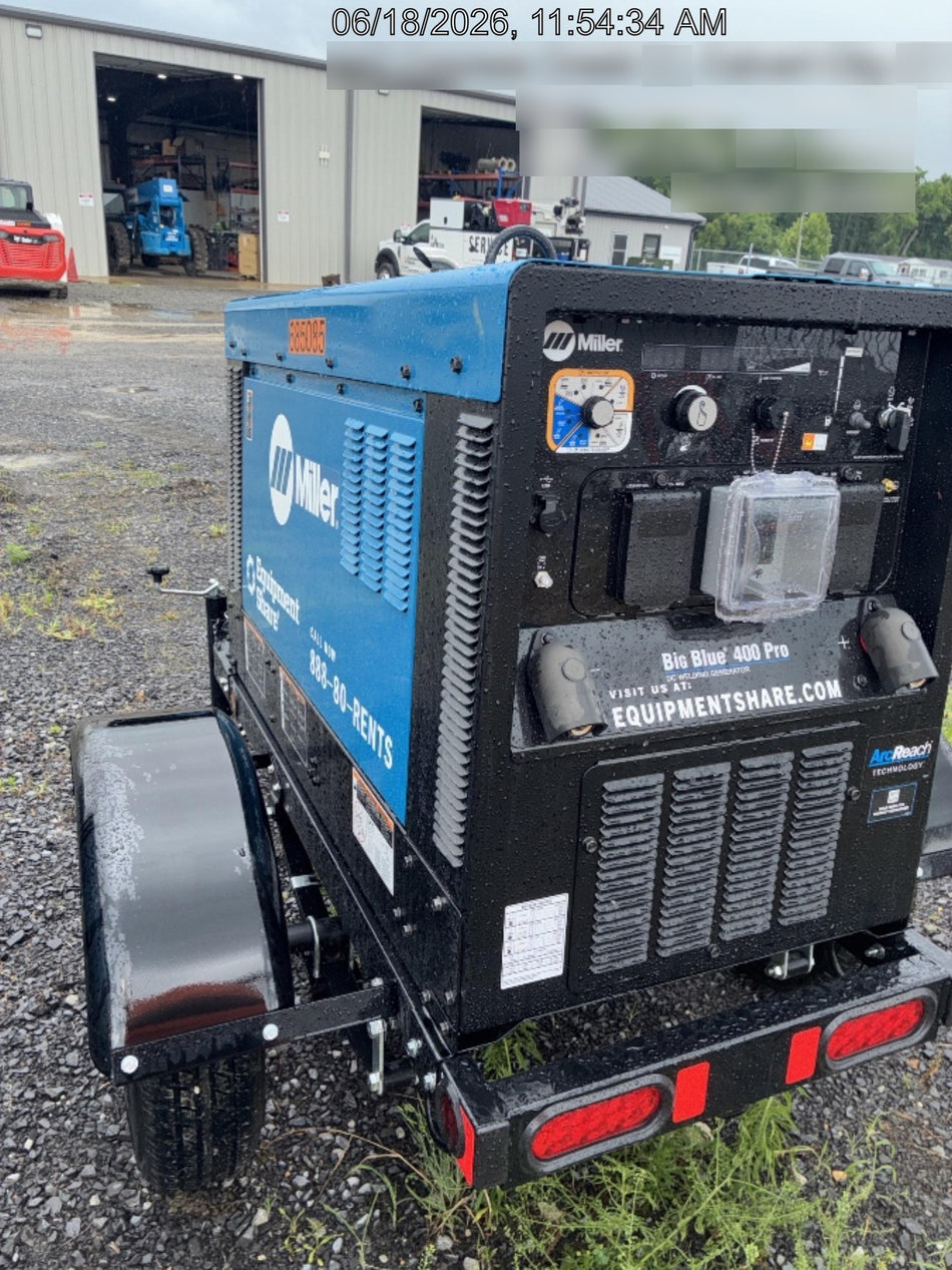 2026 MILLER ELECTRIC BIG BLUE 400