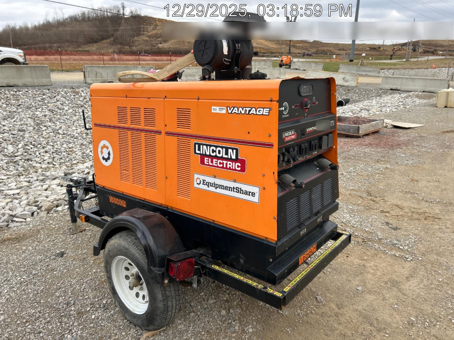 2021 Lincoln Electric Vantage 549X Ready Pak 3, ORANGE (includes trailer, cable rack, fender light kit)