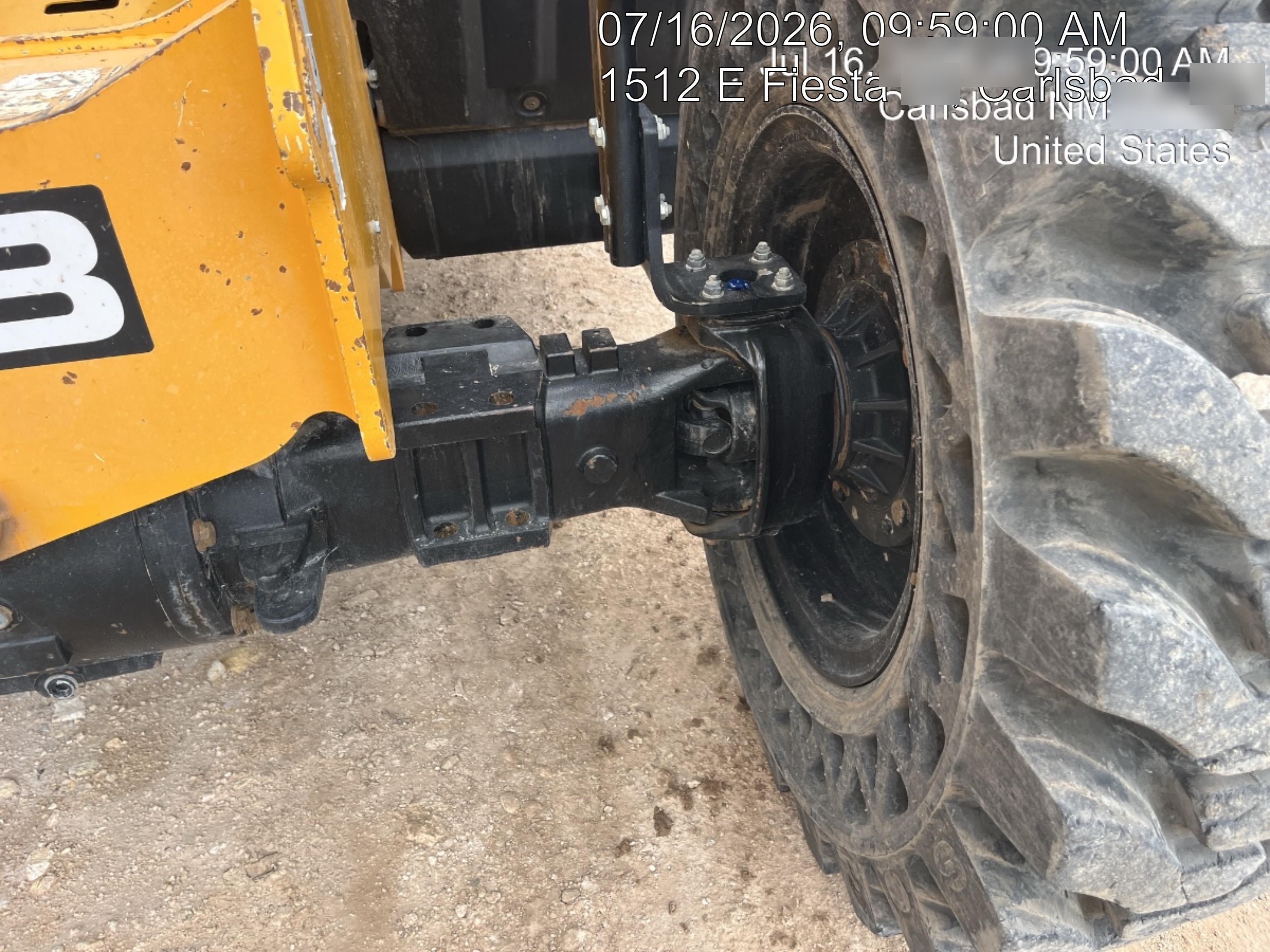 2020 JCB 509-42 Canopy, Solid Tires, Work Lights, Beacon, Aux Hydraulics, Back up Alarm, Lifting Eye, ES Decals