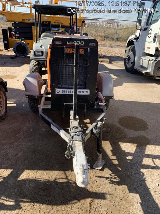 2022 Lincoln Electric LE400 Kubota V1505, Trlr, Cable Rack, Light Kit, ES Decals, T3