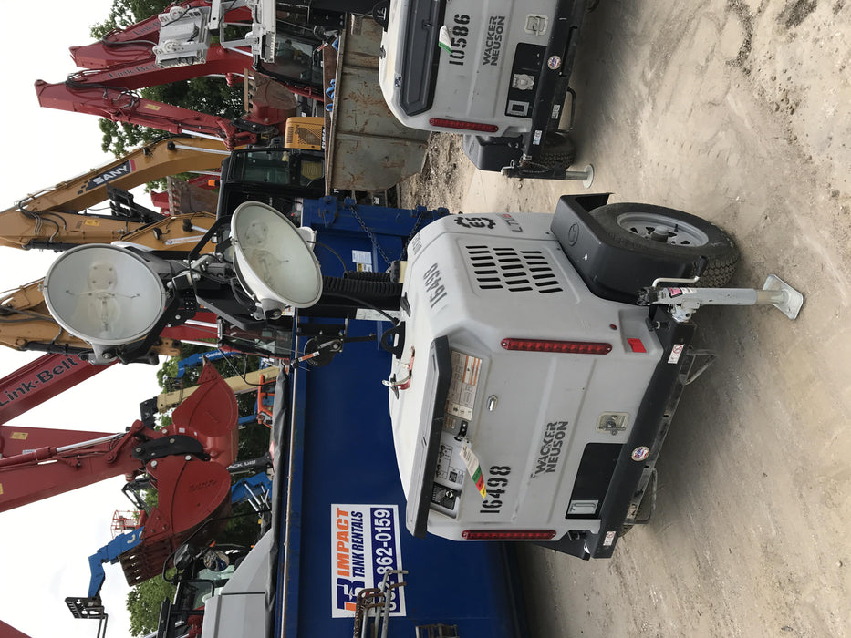 2018 Wacker Neuson LTV6L-MH Wacker Neuson LTV6L Mobile Light Tower w/Fuel Level Sensor Installed