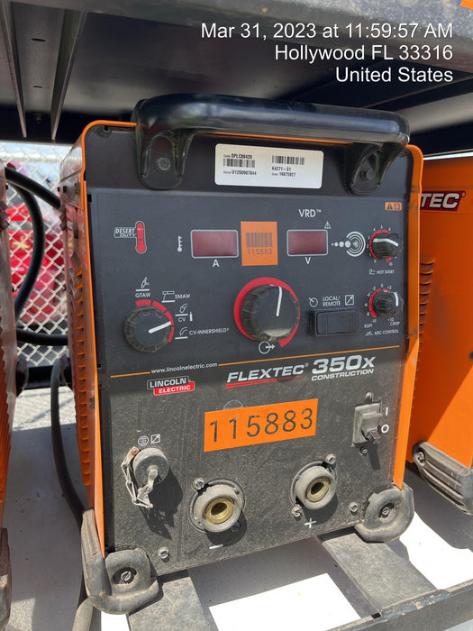 2020 LINCOLN ELECTRIC FLEXTEC 350X