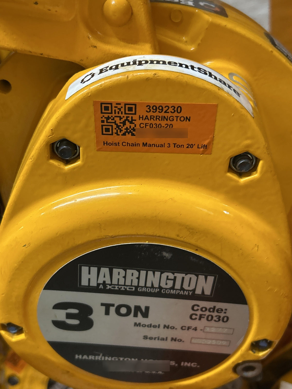 2024 HARRINGTON CF030-20