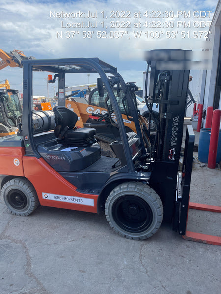 2022 TOYOTA 50-8FGU30 LP - Quad