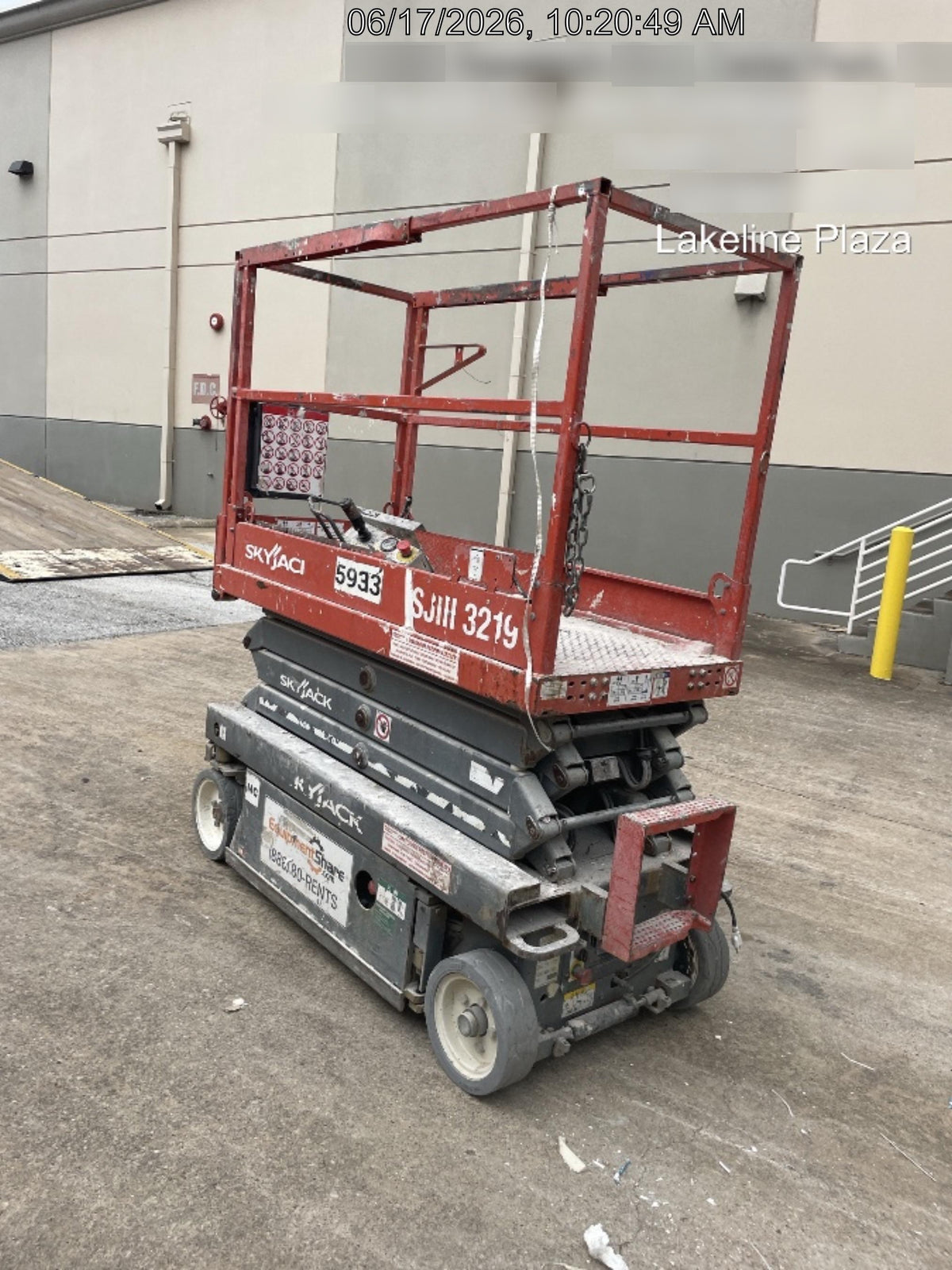 2017 Skyjack SJIII-3219 Skyjack SJ3219 w/Trojan Battery Set, Extended Warranty 5yr/5k hr