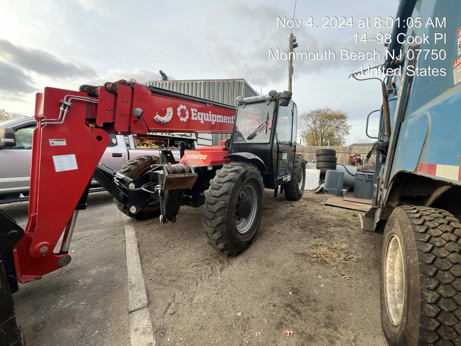 2021 Manitou MTA10055 120Hp Dsl, Cab/Heat/Air,FF Tires, LED WL, Bcn, L Hook