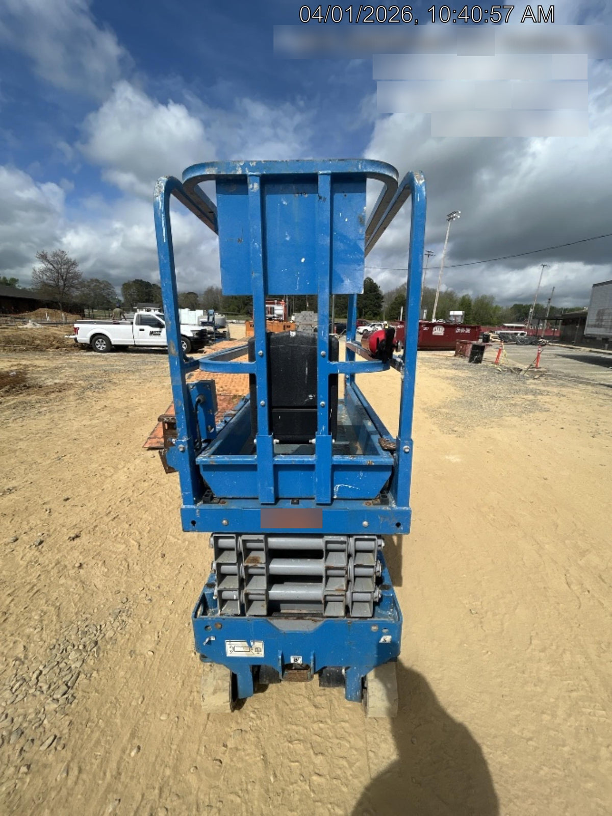 2020 Genie GS-1930 Fixed rails with chain entry gate - Pre A92.20