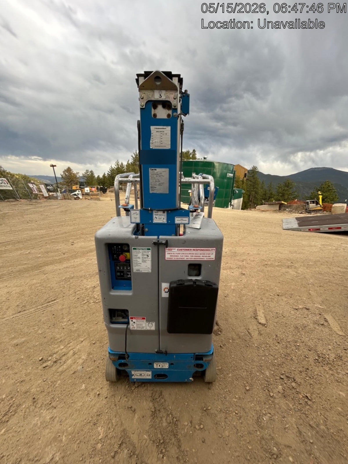 2018 GENIE GR-20