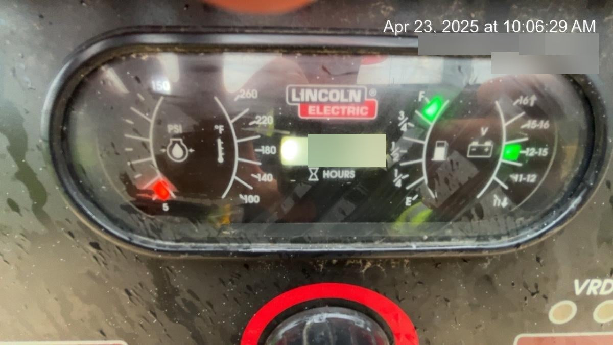 2021 LINCOLN ELECTRIC Vantage 549X