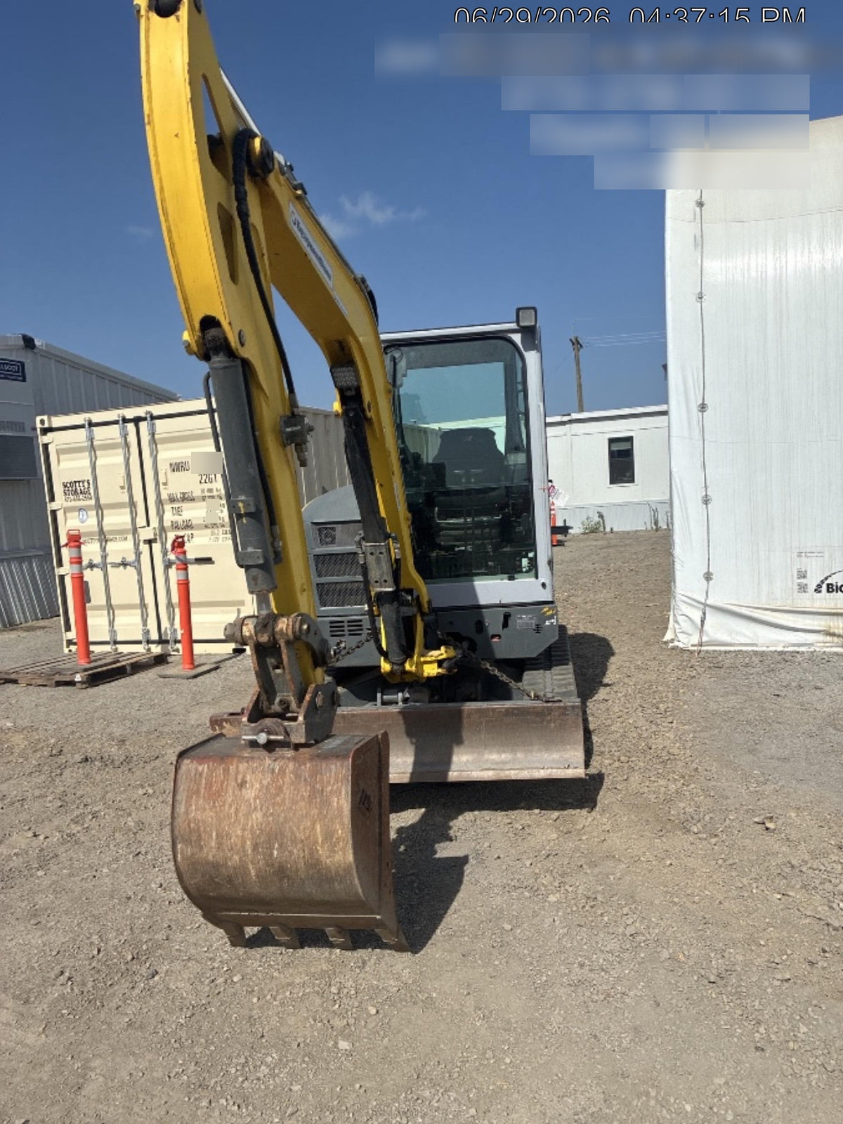 2019 Wacker Neuson EZ36 EZ36-MX, Track, Long, Cab w/QH Coupler, 12"/18"/24" QH HD Buckets
