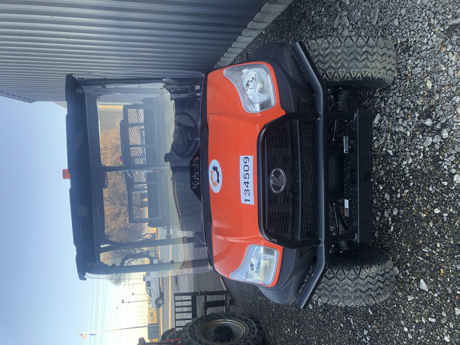2021 Kubota RTV-X1140W-H Plastic Canopy, Windshield Acrylic Clear, LED Strobe Light, Wire Harness Kit, Back up Alarm