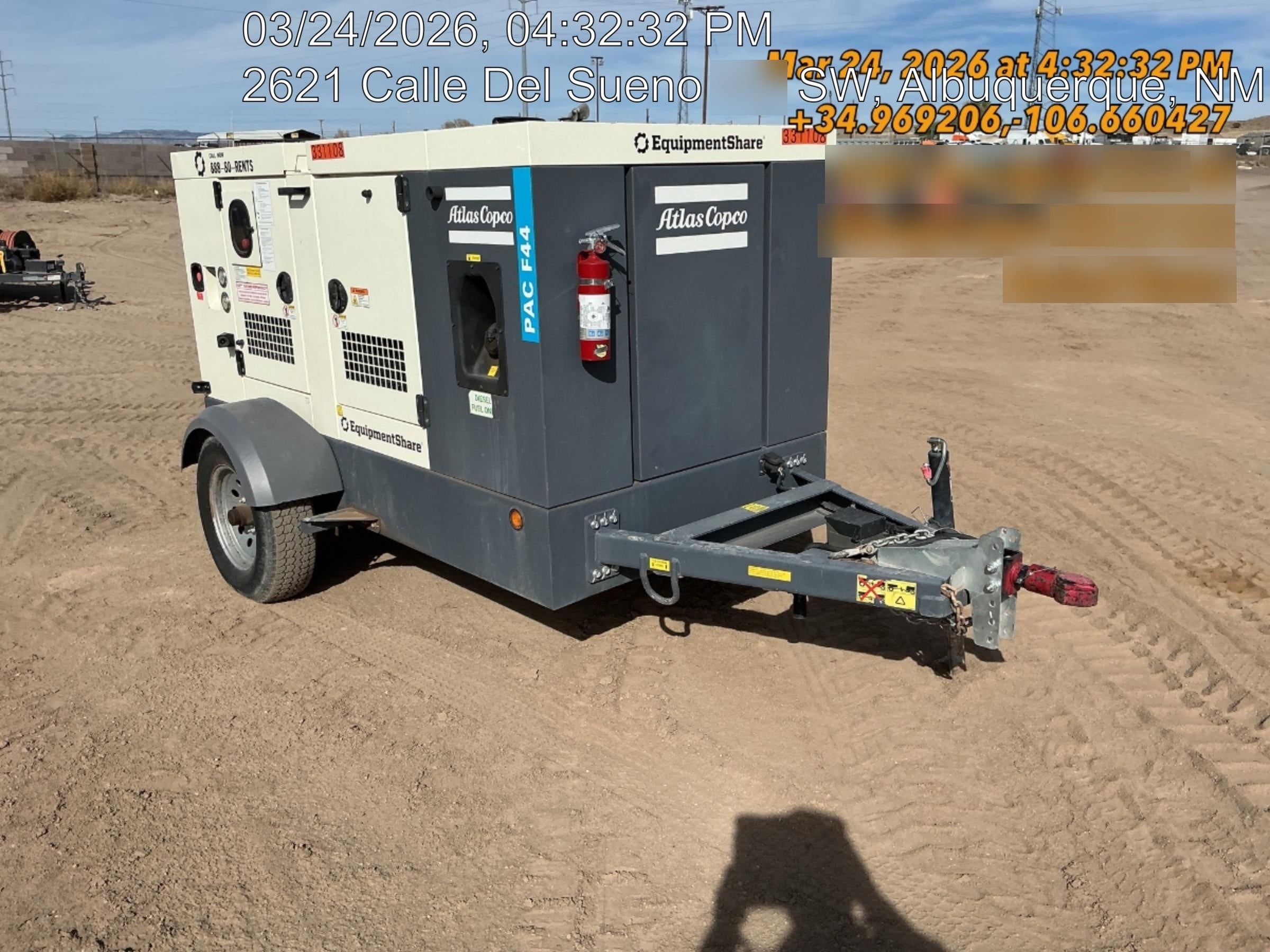 2023 ATLAS COPCO PAC F44 KD-S