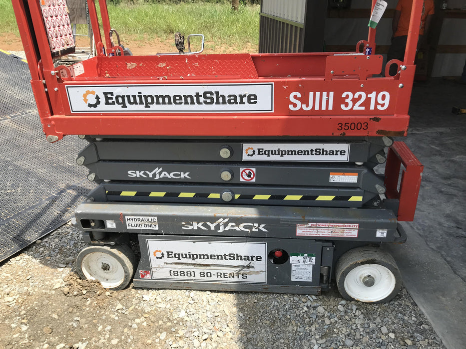 2019 Skyjack SJIII-3219 Standard Options, Trojan Batteries