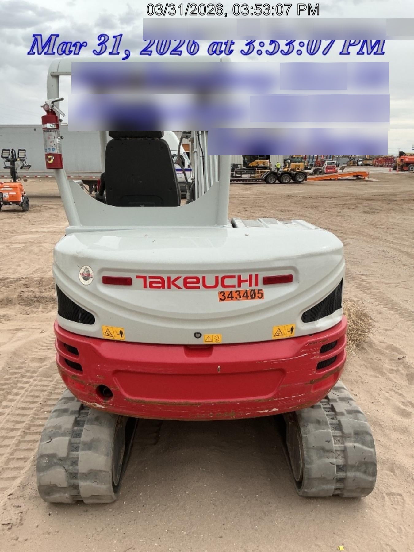 2023 TAKEUCHI TB250-2R